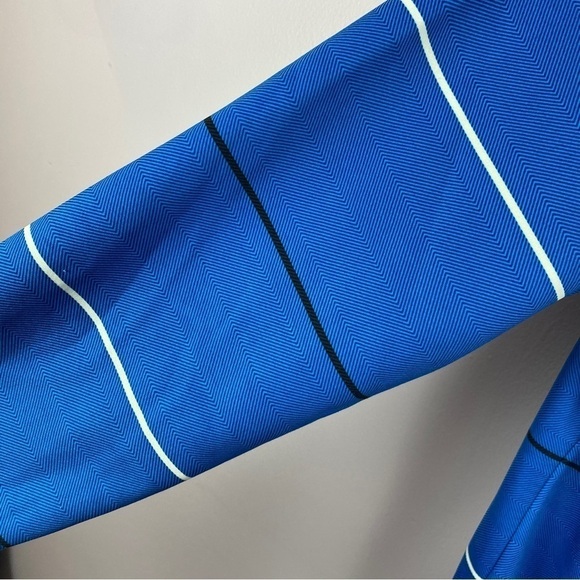 Burton Mens Snowboard Dryride Hoodie Sweater Small Blue Striped - Picture 13 of 15